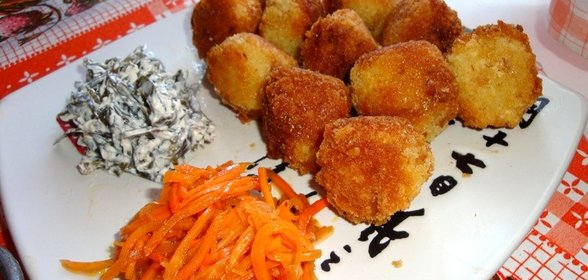 Картофельные шарики с сыром