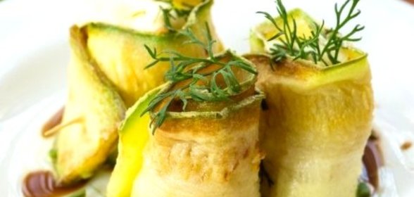 Кабачки с брынзой