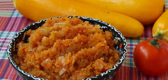 Летняя кабачковая икра