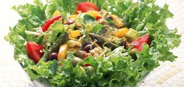 Салат с рисом и рыбой Необычный