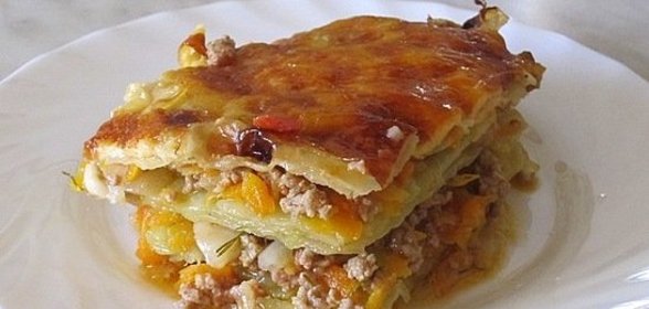 Капустная лазанья