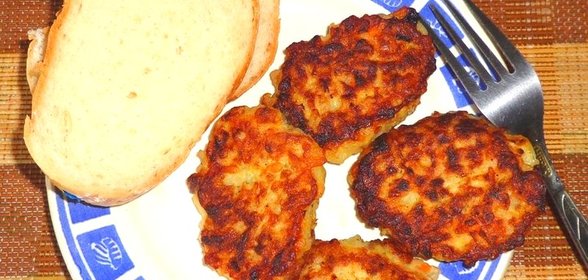 Капустные котлеты с рисом