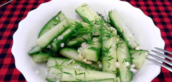Закусочные огурцы