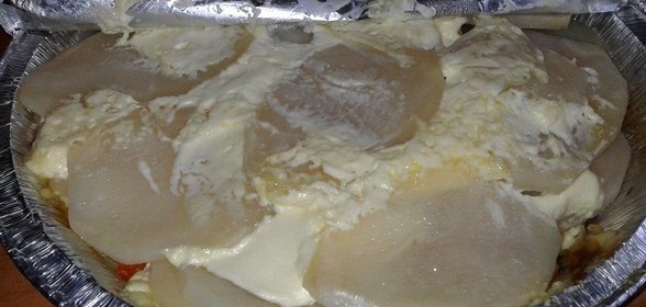Картофель с мясом в фольге