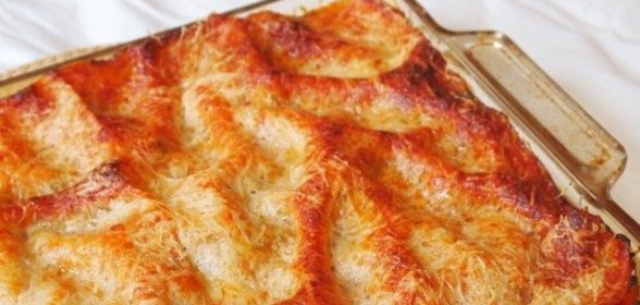 Постная лазанья