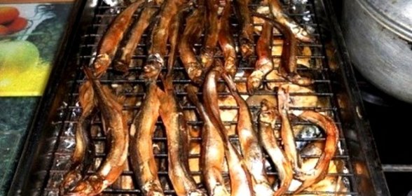 Рыба в коптильне