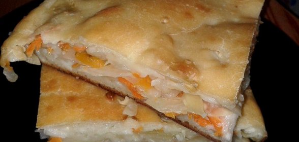 Капустный пирог заливной