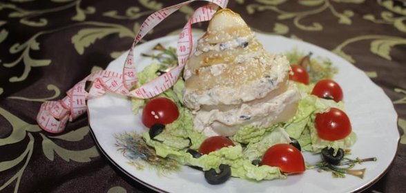 Грушевый салат Джей Ло