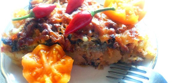 Баклажаны под сыром