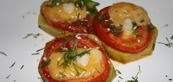 Кабачки в фольге в духовке