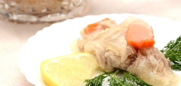 Заливное из курицы в мультиварке