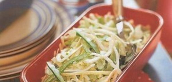 Капустный салат креольская троица