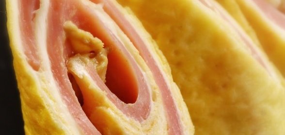 Блинчики с ветчиной и сыром