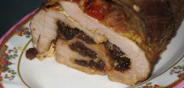 Мясной рулет из свинины