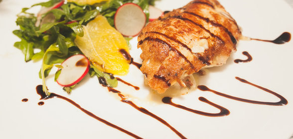 Куриные грудки с моцареллой