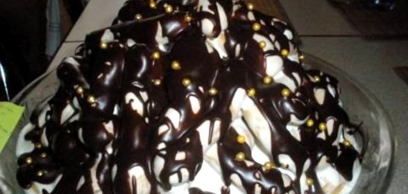 Торт из заварного теста Дамские пальчики