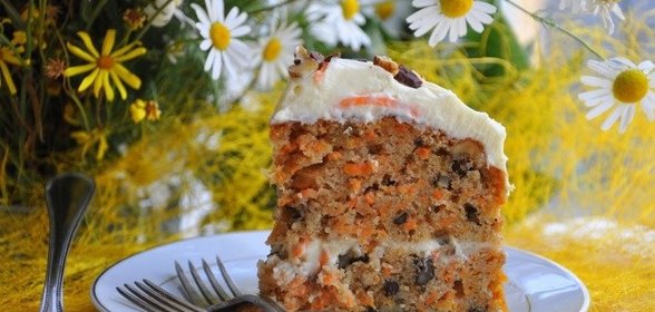 Морковный пирог