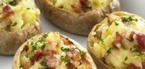 Запеченный молодой картофель