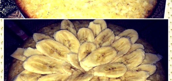 Банановый пирог в мультиварке
