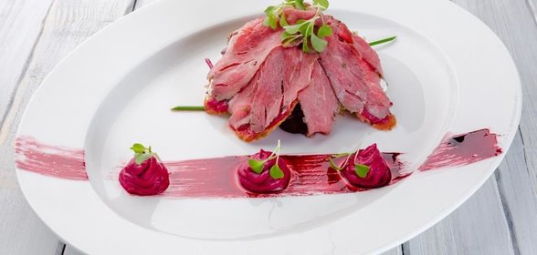 Салат с лондонским ростбифом