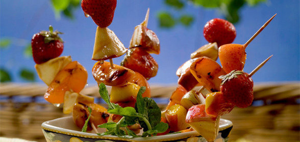 Фруктовые шашлычки