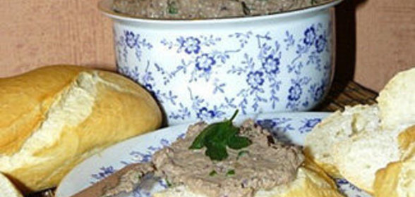 Домашний паштет из куриной печени