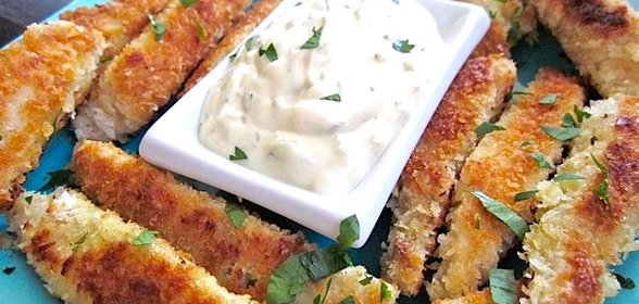 Жареное филе пангасиуса