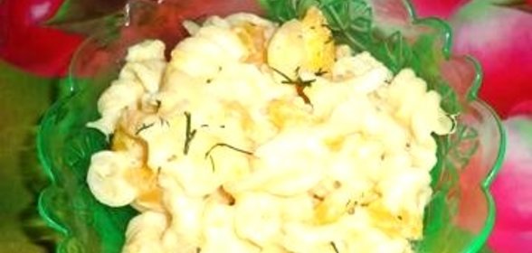 Макароны с тыквой