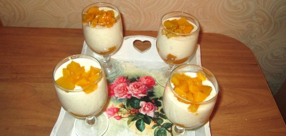 Рисовый пудинг «Конде»