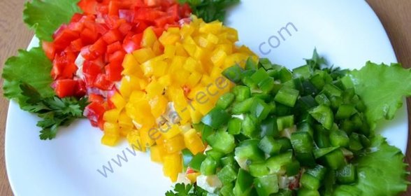 Салат Светофор