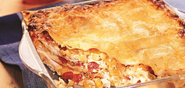 Овощная лазанья