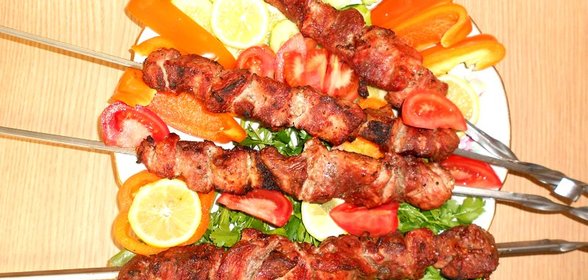 Шашлык из окорока свинины