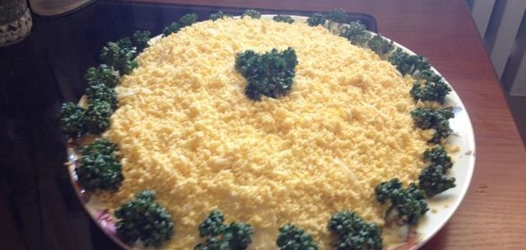 Салат Мимоза классический