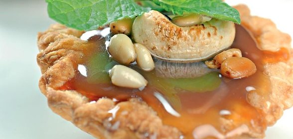 Тарталетки с карамельной начинкой