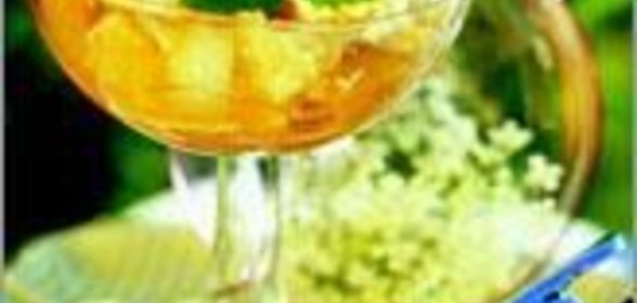 Фруктовый салат с мороженым