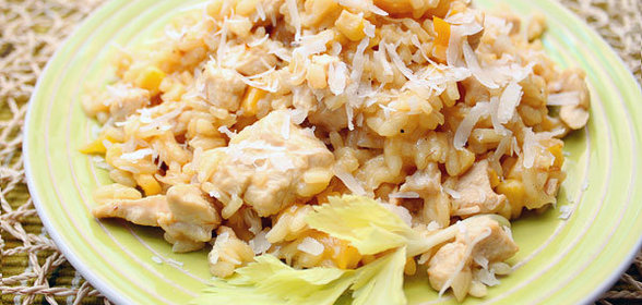 Ризотто с курицей