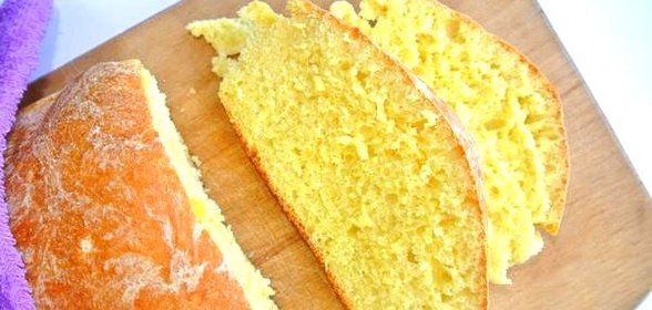 Кукурузно-пшеничный хлеб