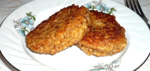 Котлеты из крупы