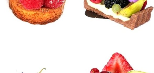 Малиновые пирожные