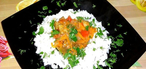 Соте с баклажанами