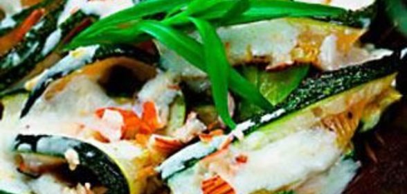 Ризотто с копченой треской и горошком