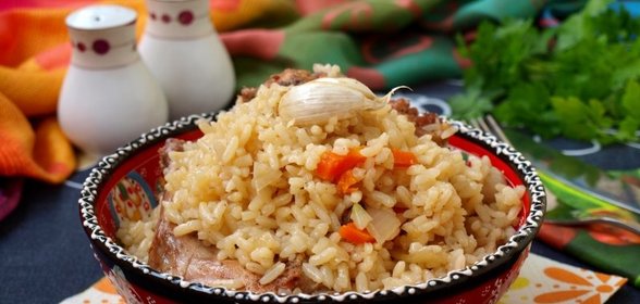 Плов с кроликом