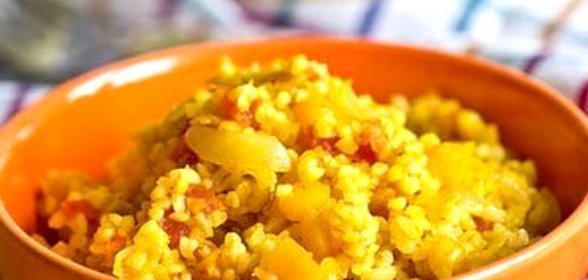 Булгур с тыквой