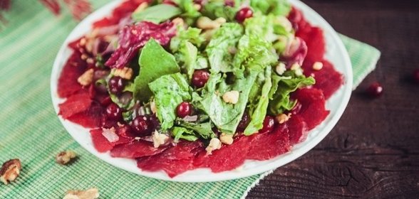 Салат со свеклой