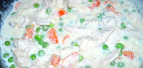 Фрикасе из куриного филе
