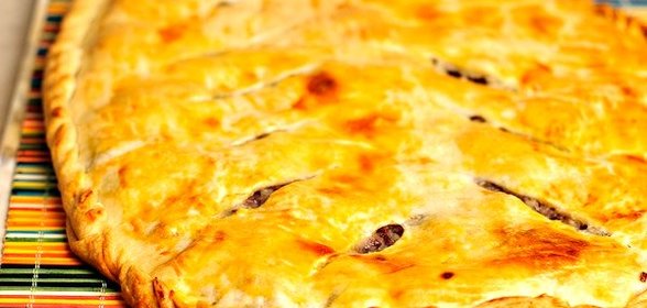 Мясной пирог с картофелем
