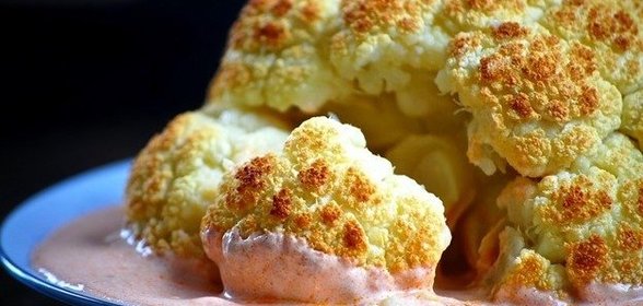 Цветная капуста с йогуртом