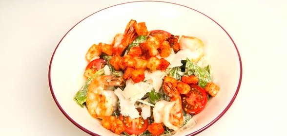 Салат Цезарь без курицы