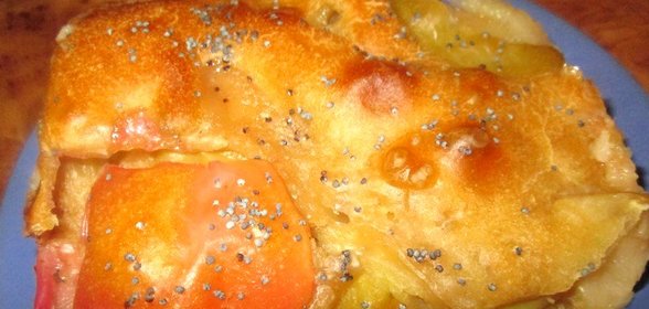 Яблочно-ванильный пирог