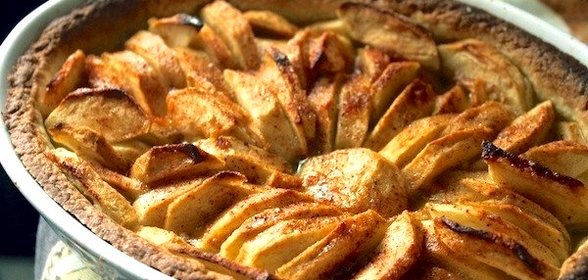 Французский яблочный пирог